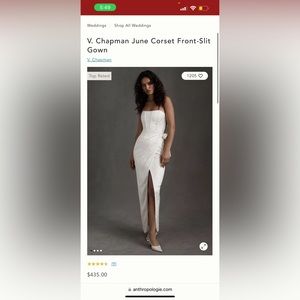 V. Chapman June Dress size 10